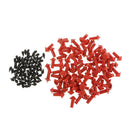 160pcs Black Plastic With Red Rubber Plugs Motorcycle Tire Repair Tool Kit