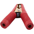 100A Car Battery Test Lead Insulated Crocodile Alligator Clip lamp Red