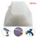 100 x 7mm Clear Hot Melt Glue Sticks Adhesive For Trigger Electic Pack Of 1 H5S2