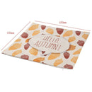 Fall Harvest Nuts Hello Autumn Throw Pillow Case flax Home Office Living Ro Q6R6