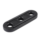 10Pcs Plastic Tent Guyline Bent Runners - Black