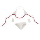 1/6 Female Sexy Bikini Swimsuit Set for 12'' Pichen CY Girl Figures - White