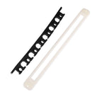 1 Pair Wall Mounted Vertical 6-Rod Boat Rod Storage Rack Fishing Rod Holder