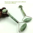 1PC Natural Facial Beauty Massage Tool Jade Wheel Face-Lift Massager Relaxa Q9V8