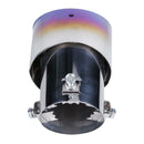 Universal Automobiles Car Gas Exhaust Flue Muffler Noise Snubber Tip Pipe