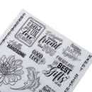 happy birthday transparent clear silicone stamp for diy*scrapbooking photode`US