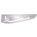 Multifunction Plastic Metric Curve Cutting Out Ruler Tailor Tool 45cm