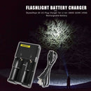 Skywolfeye US Plug 2A Battery Charger for Li-ion 26650 22650 Battery Universal
