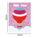 DIY Full Drill Diamond Painting Cartoon Kids Embroidery Kit (AT021 Balloon)