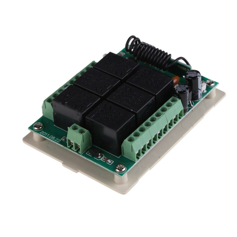 DC 12V 6CH Channel Wireless RF Remote Control Switch Transmitter+ Receiver