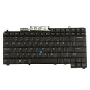 US Layout Replacement Laptop Keyboard Glossy Black Frame for Dell Latitude D620