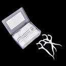 1 Box/50Pcs Dental Floss Flosser Brush Tooth Picks Oral Care Teethpick Sword OZ