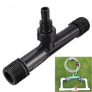 Black Venturi Fertilizer Mixer Injector Agriculture Water Irrigation 1/2"