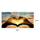 Love 5D DIY Full Drill Diamond Painting 3-pictures Combination Kit Crafts