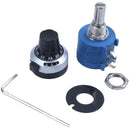3590S-2-203L 20K Resistor Ohm Rotary Wire wound Precision Potentiometer Pot N4C5
