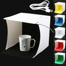 Portable Mini Folding Small Studio Box Lightbox LED Light Softbox Background