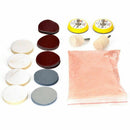 34 PCS Deep Scratch Remover Tool Kits - Glass Polishing -Cerium Oxide and Wheel
