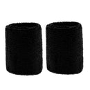 2 Pairs Basketball Unisex Cotton Sweat Band Sweatband Wristband Wrist Band