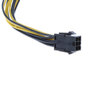 24Pin Male to Female Dual PSU ATX Mining Cable&6pin to 2x PCIE 8pin CPU Cord