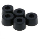 5 Pack 33x19mm Furniture Cabinet Round Rubber Case Feet Anti-Slip Circular