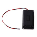 1pc 9V Battery Box Case Cover Holders For Guitar Bass Pickup Black