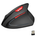 Hxsj Wireless Mouse Optical 2.4G Mouse Ergonomics 800/1600/2400Dpi Wrist Tr