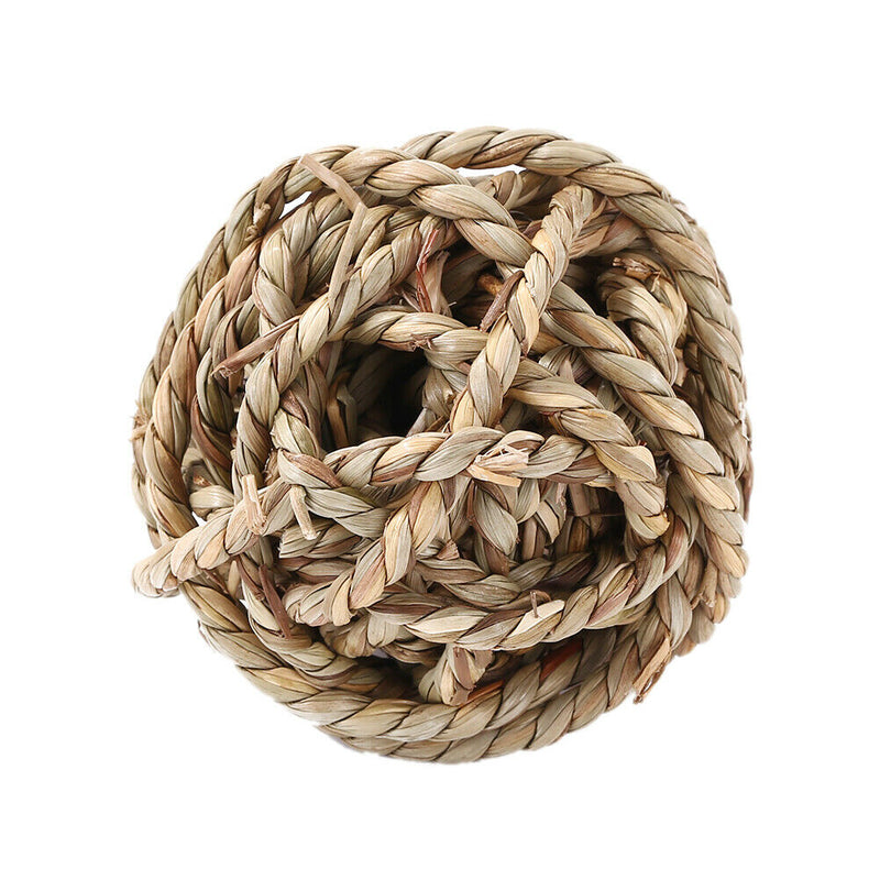 Pet Supplies Small Animal Chew Braid Grass Ball Toys for Rabbits Hamster