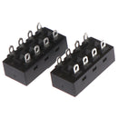 2pcs 12A 250V 3 Position 8 Pin Toggle Slide Switch LQ-103H Hair Dryer Swi.AU