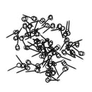 50 Pieces 13mm Anti-glare Carp Boilie Nut Baits Rigs Fishing Boilies Screw Black