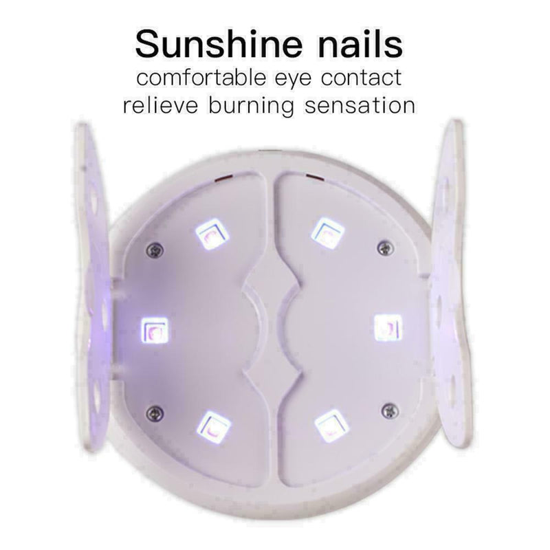 Nail Dryer LED Lamp UV Light For Nails Polish Gel Manicure Machine J9F4 Ele U9V3