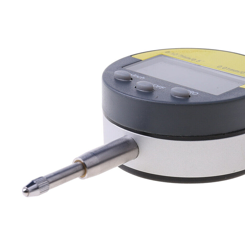 Digital Dial Indicator 0-12.7mm/0.5" Gauge Range 0.01mm/0.0005" Precision Tools