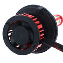 Pair 4-sides H13 9008 LED Headlight Kit 2000W 6000K 300000LM Hi/low Beam Bulb BX