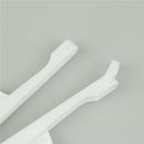 5pcs wedding white heart shaped diy painting paper fan hand held folding fans LJ