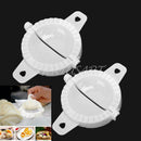 3Pc Plastic Chinese Dumpling Mould Empanada Press Maker Mold Home Kitchen