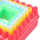 5pcs Pastry Mold for Cake Cookie For Christmas Kitchen, Square I9Y4