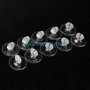 10x Aquarium Fish Tank Suction Cup Sucker Holders For Air Line Tube Hose Pump