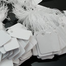 String Blank Price Label Paper Display Pricing Jewelry Watch Tags 26 x 15 mm