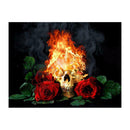 Fire Rose 5D Full Drill Diamond Painting Embroidery DIY Craft Cross Stitch