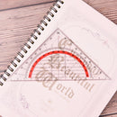 Multifunction Triangular Ruler Scribing Ruler Triangle Rulers Tools 45 degrees 3