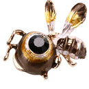 Fashion Women Honeybee Brooch Pins Collar Decoration Badge Corsage Jewelry G Gw