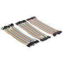 120pcs 20cm 2.54mm 1pin Jumper Wire DuPont Cable for Arduino A