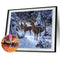 Snow Deers Elk 5D Diamond DIY Painting Craft Kit Home Decor