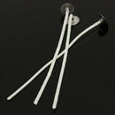90Pcs Candle Wicks Cotton Core Waxed Wick with Sustainer for Candle Novelt