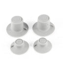 2X Small 2X Big Anti-slip Plastic Notebook Laptop Cooling Pads Stand ATAUBX