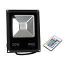20W RGB LED Flood Light Outdoor Color Changing Floodlight Remote Control