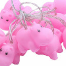 Indoor Outdoor 4.9 ft Cute Animal Ornaments Battery Operated 10 LED DecoratiT6L8