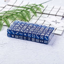 100Pcs/Bag 14Mm Colorful Dice Transparent Dices For Game Bar Playing Game S Y2A6