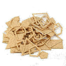 54pc/Set Acrylic Ruler Quilt Patchwork Template Quilting Sewing DIY Tool Cr F1Q0