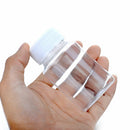 10pcs 50ml Clear Empty Plastic Pill Medicine Liquid Sample Bottles Tamper
