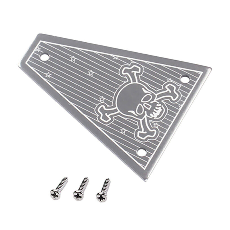 1 Set Truss Rod Cover Plate with 3 Pcs Screws for Jackson Electric Guitar